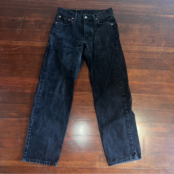 Levi 550 Black Men’s Jeans Size W30 L30 - Picture 2 of 5